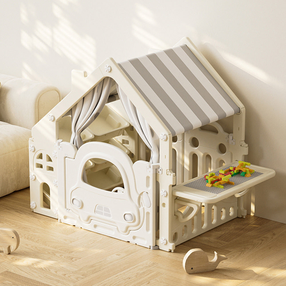 Plastic toy house on sale