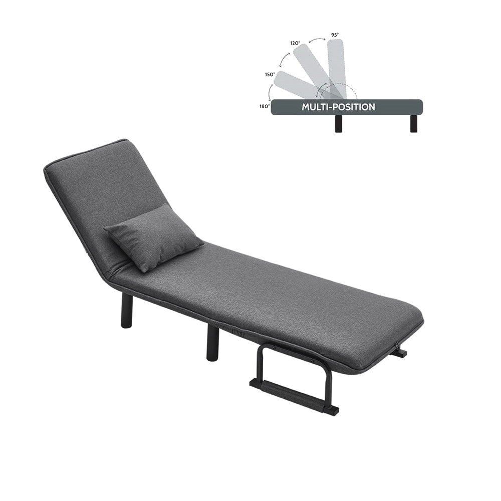 3-in-1 Lounge and Sofa Bed with Pillow