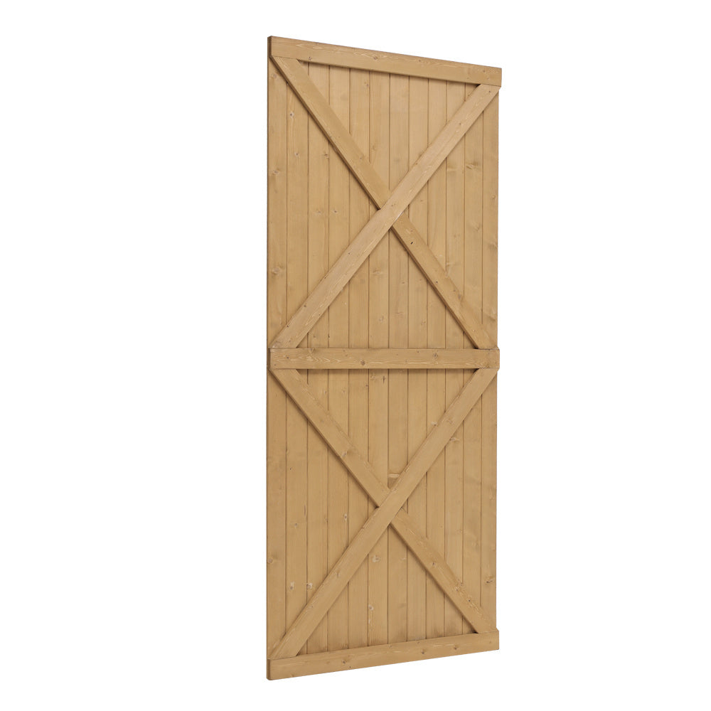 Garden Flat Top Pine Wood Gate Kit