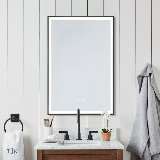 60cm Rectangular Anti Fog Bathroom Vanity LED Mirror