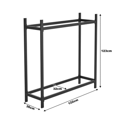 Metal Powder Coated Firewood Logs Holder