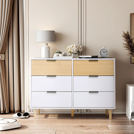 White Contemporary Wooden Living Room Storage Cabinet