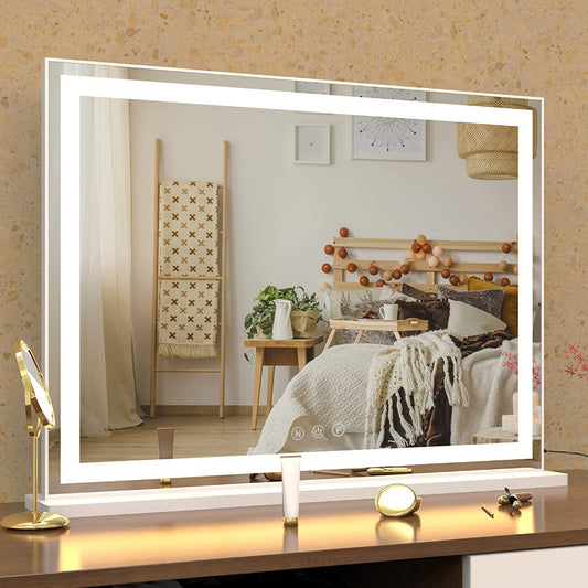 Contemporary Vanity Mirror with LED Lights