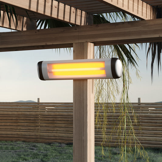 2.5KW Powerful Wall-mounted Electric Patio Heater Made of Aluminum