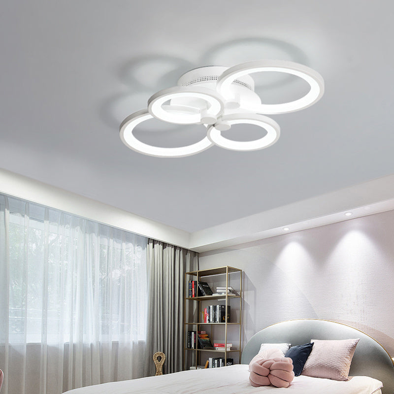 LED Light Ceiling Lights Cool White Chandelier Lamp 4 Head