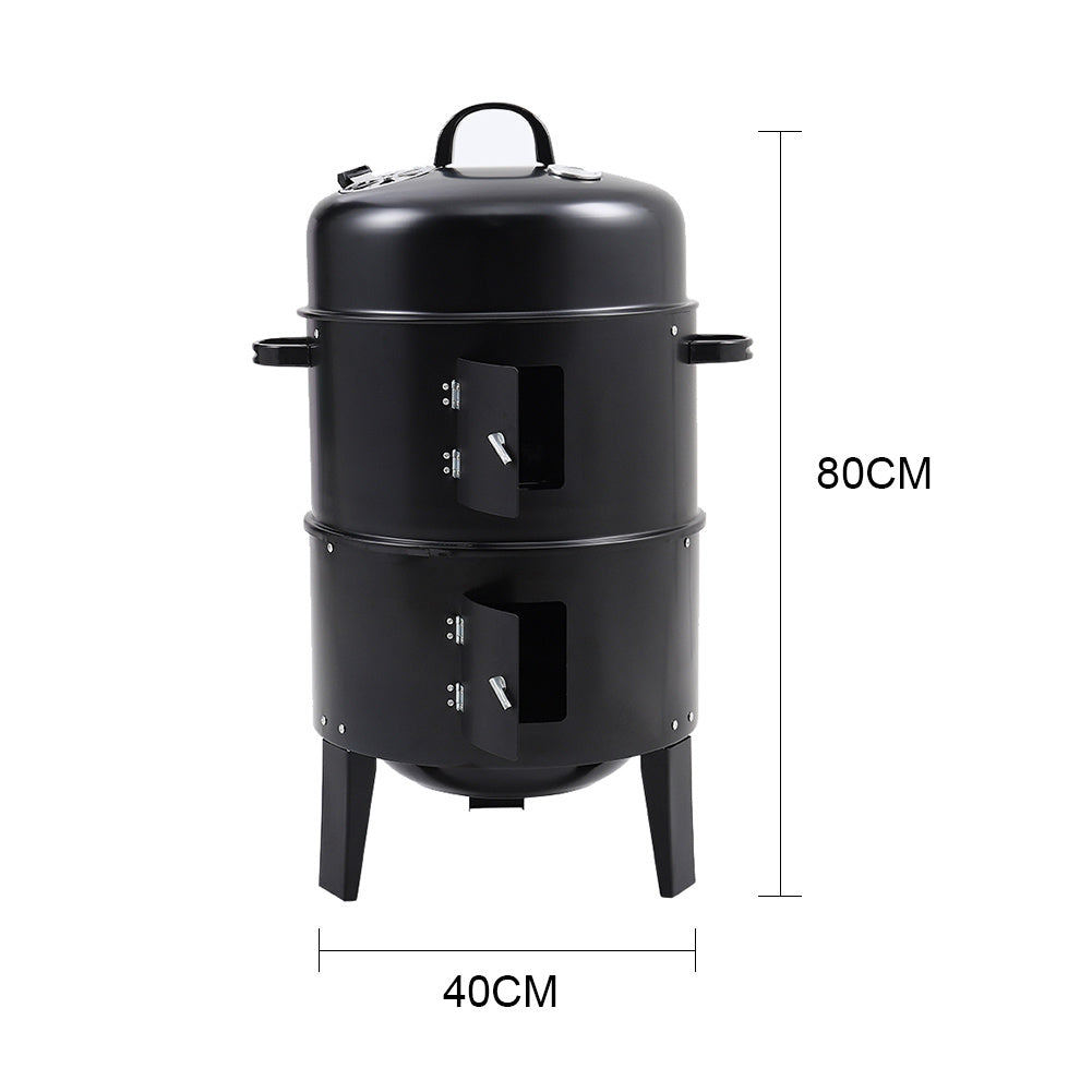 Outdoor BBQ Smoker Barrel