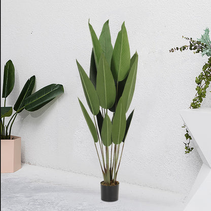 140cm Artificial Tall Strelitzia Decorative Plant in Planter