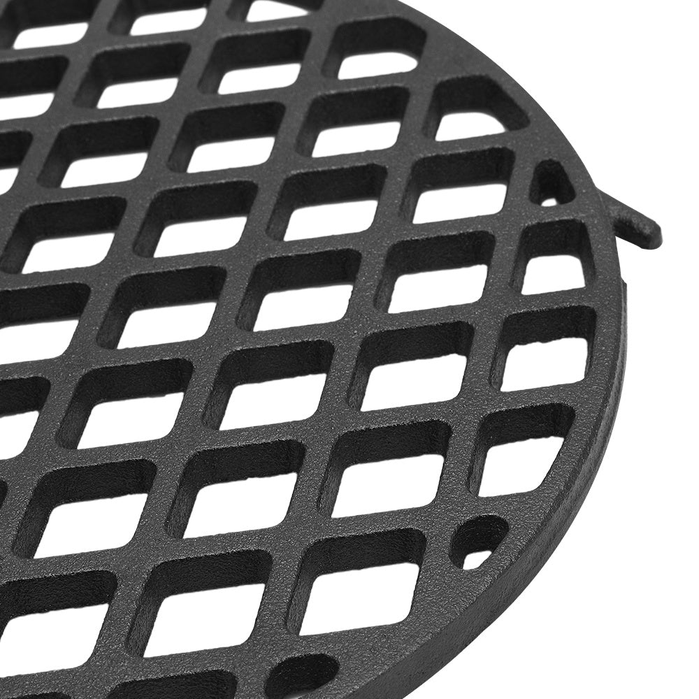 Black Round 30cm Cast Iron Grill Grate