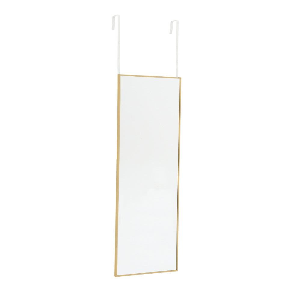 78cm H Metal Frame Over the Door Full Length Mirror