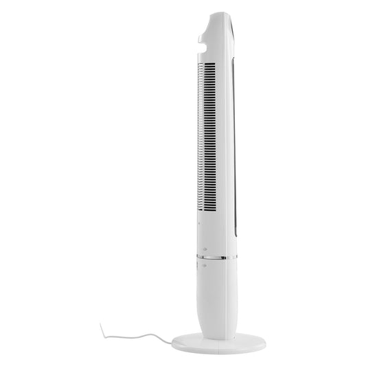 50W Touch Screen Oscillating Tower Fan, 3 Wind Speed, 12H Timer