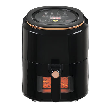 Black 4.5L Digital Touchscreen Air Fryer