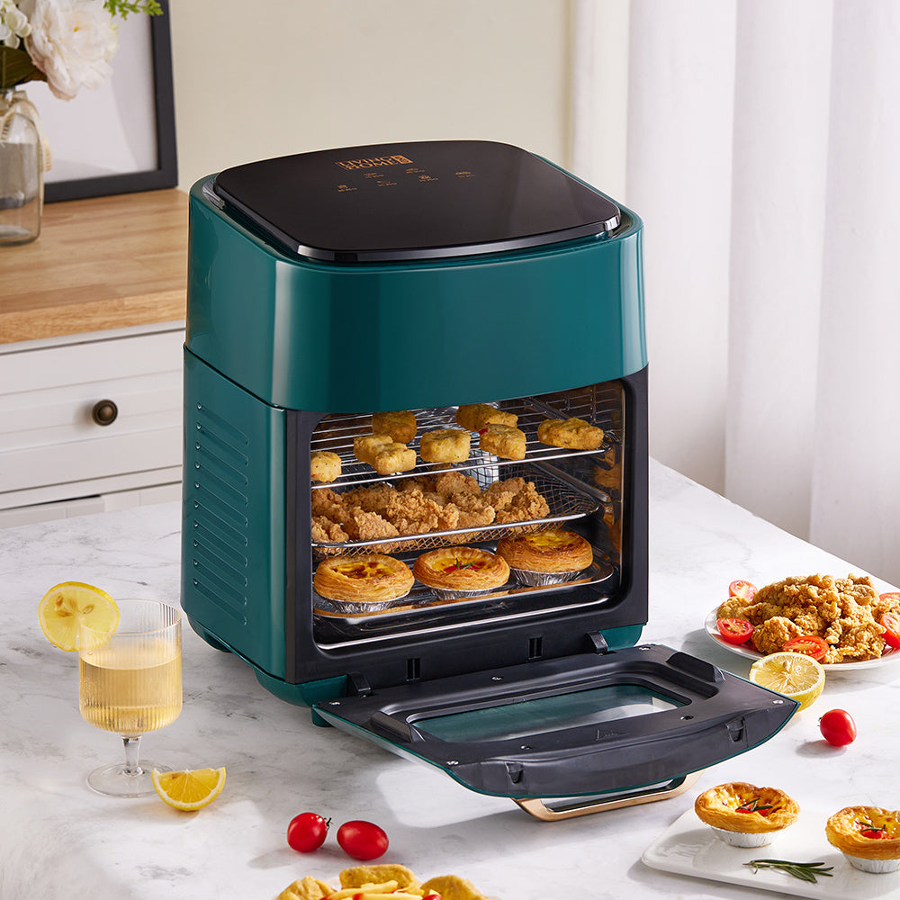 11L Large Digital Air Fryer Oven Green