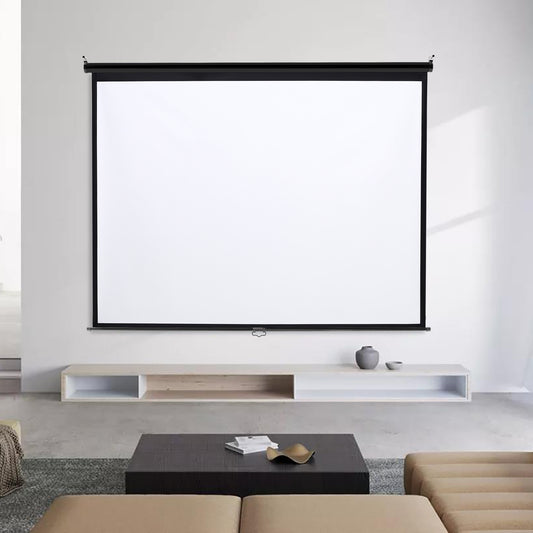 120 Inch HD Manual Pull Down Projector Screen