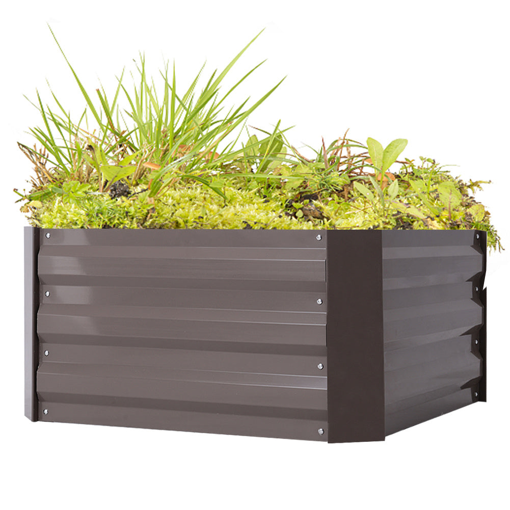 Garden Planter Raised Bed Outdoor Vegetable Plants Flowers Pots Box, M