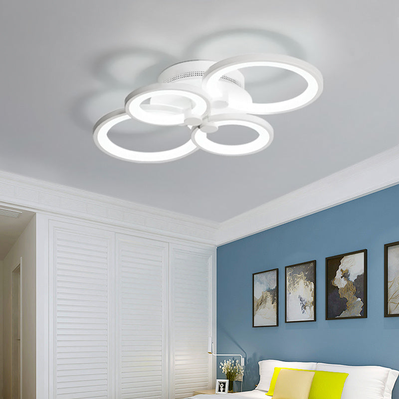 LED Light Ceiling Lights Cool White Chandelier Lamp 4 Head