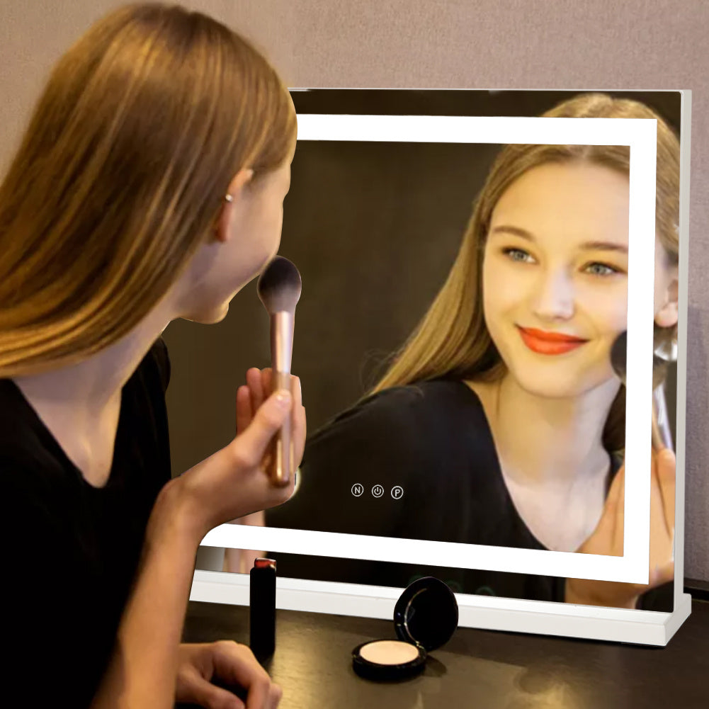 Contemporary Vanity Mirror with LED Lights