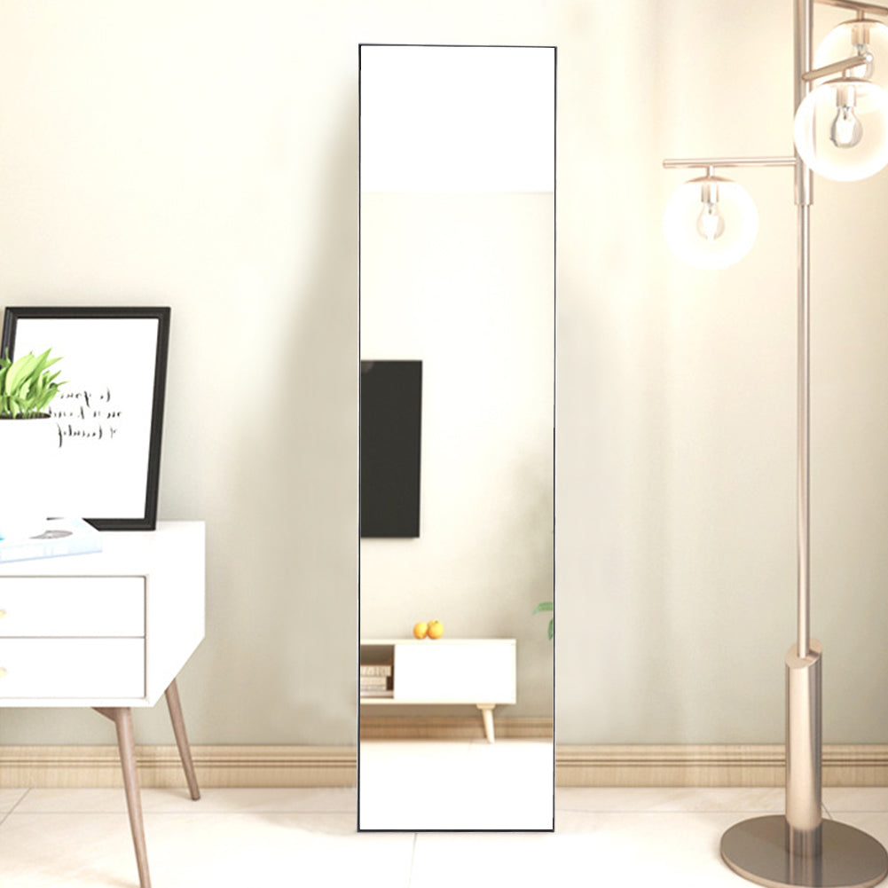 147cm H Metal Frame Over the Door Full Length Mirror