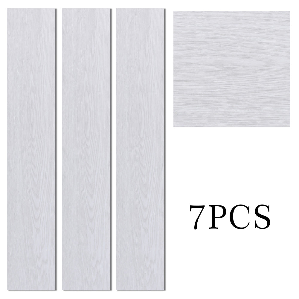 White Rustic Style Wood Plank PVC Laminate Flooring 1 Square