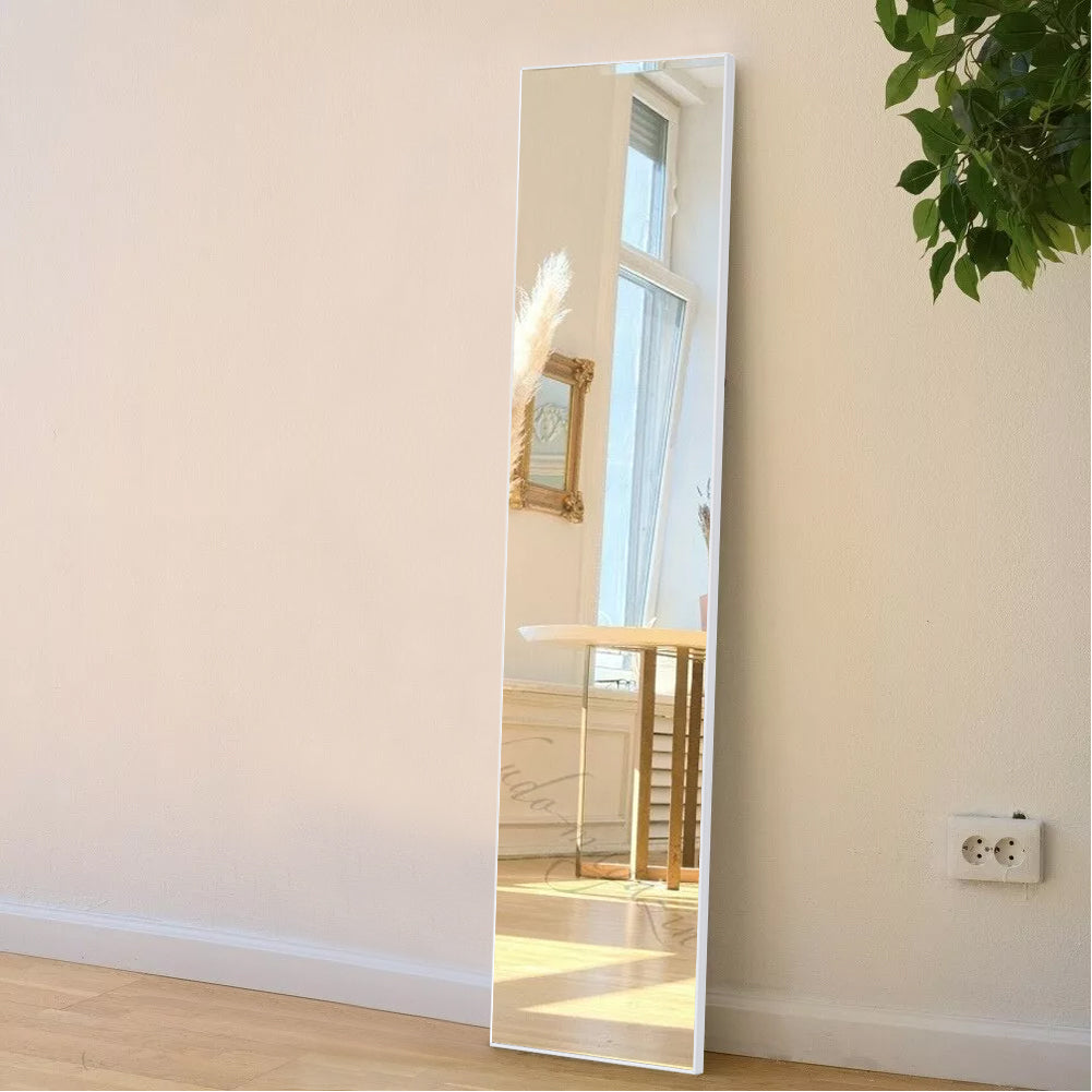 147cm H Metal Frame Over the Door Full Length Mirror