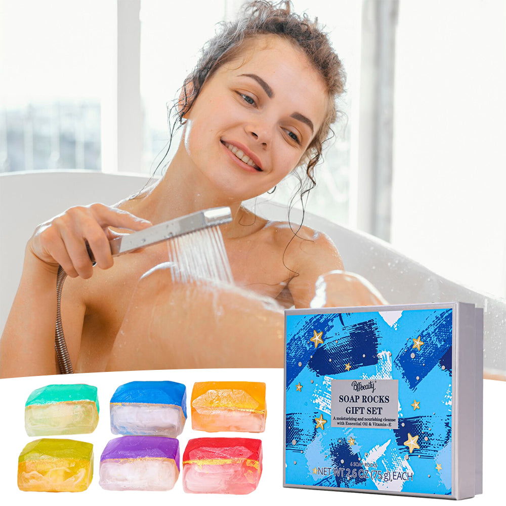 6Pcs Hand Soap Bar Set