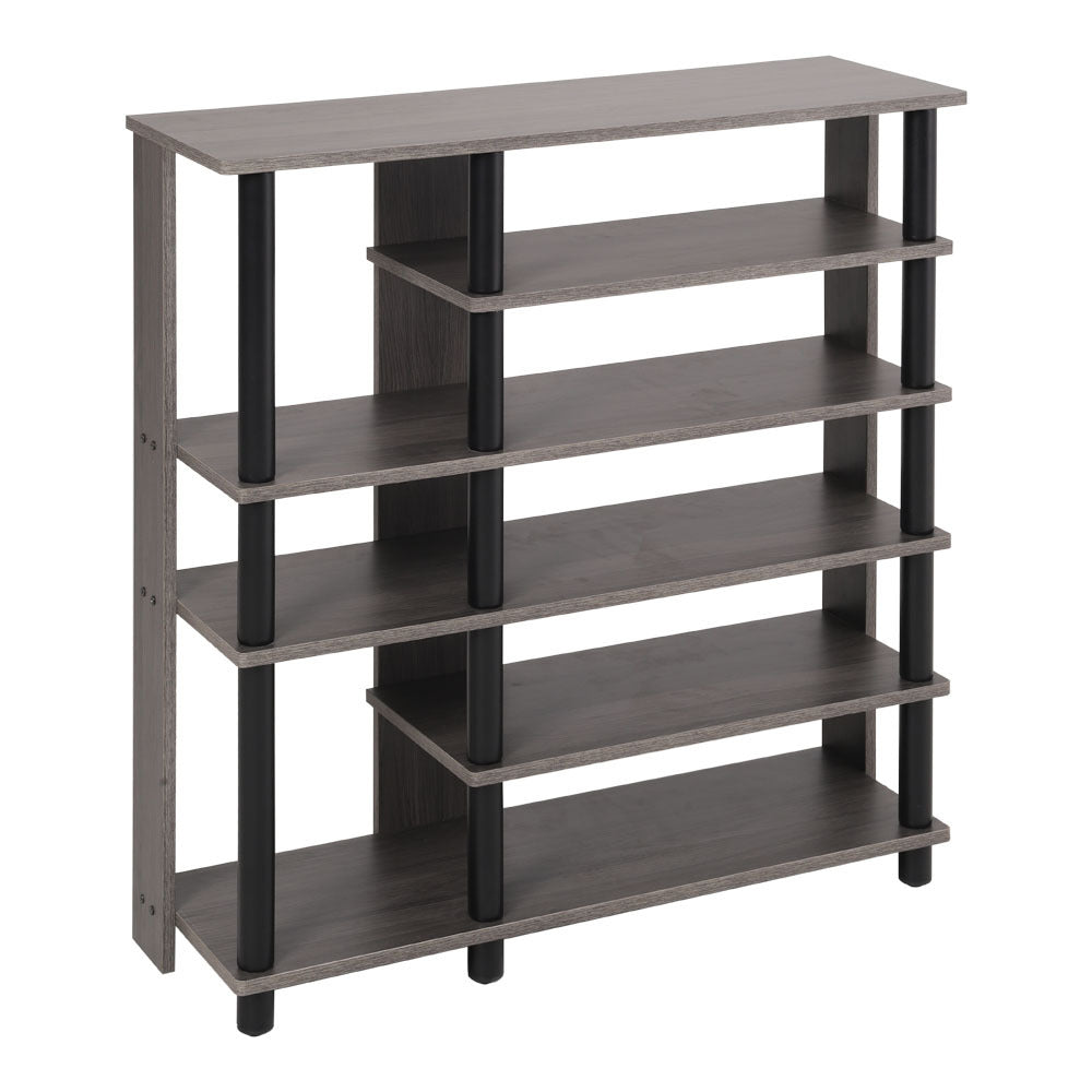 rectangular Open Style Wood Shoe Rack