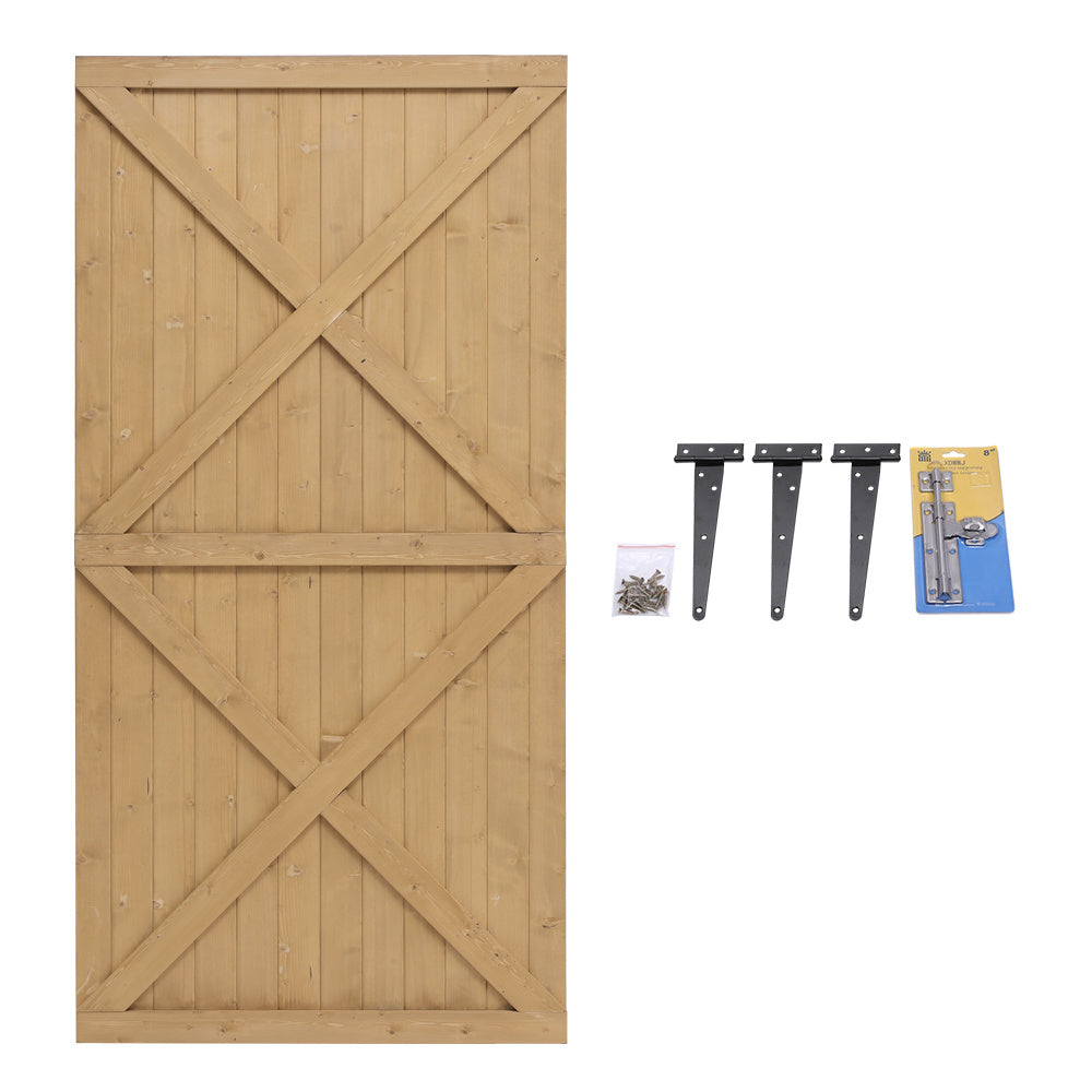 183cm Garden Flat Top Pine Wood Gate Kit