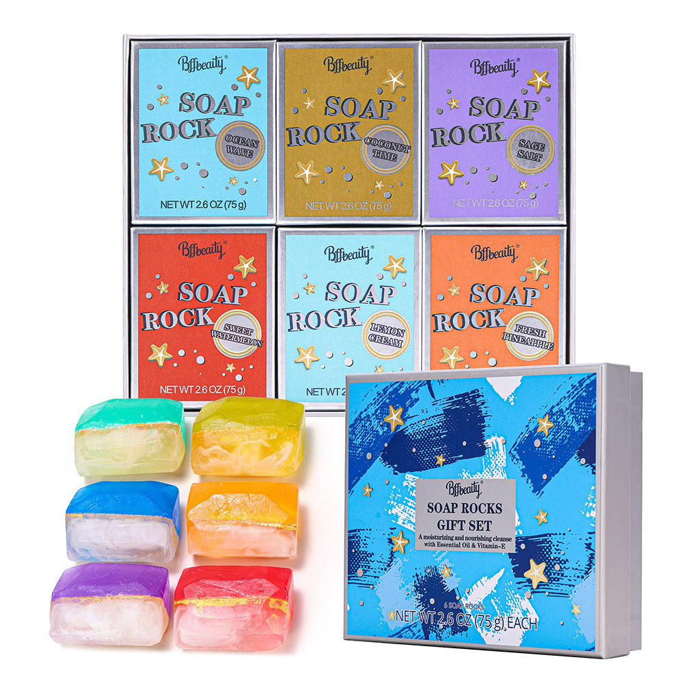 6Pcs Hand Soap Bar Set