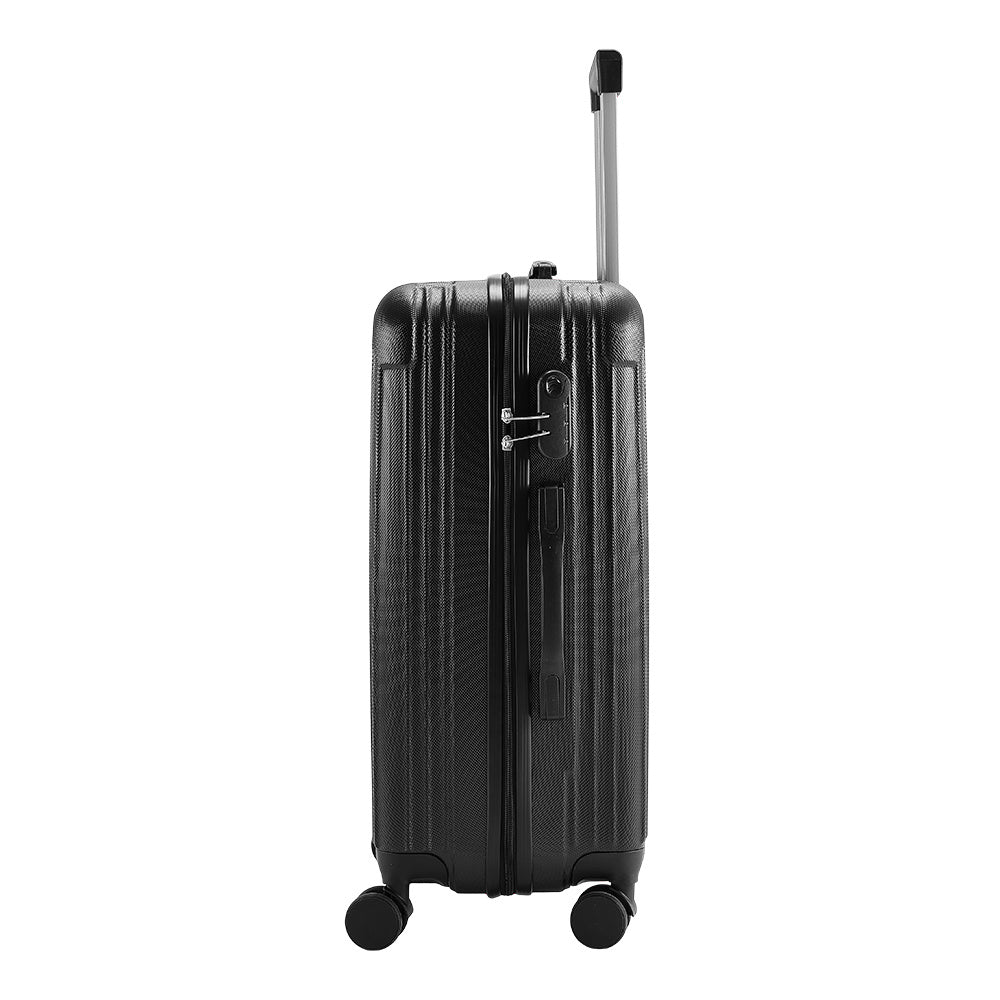 Black 28 inch Hardshell Spinner Wheel Luggage Travel Suitcase