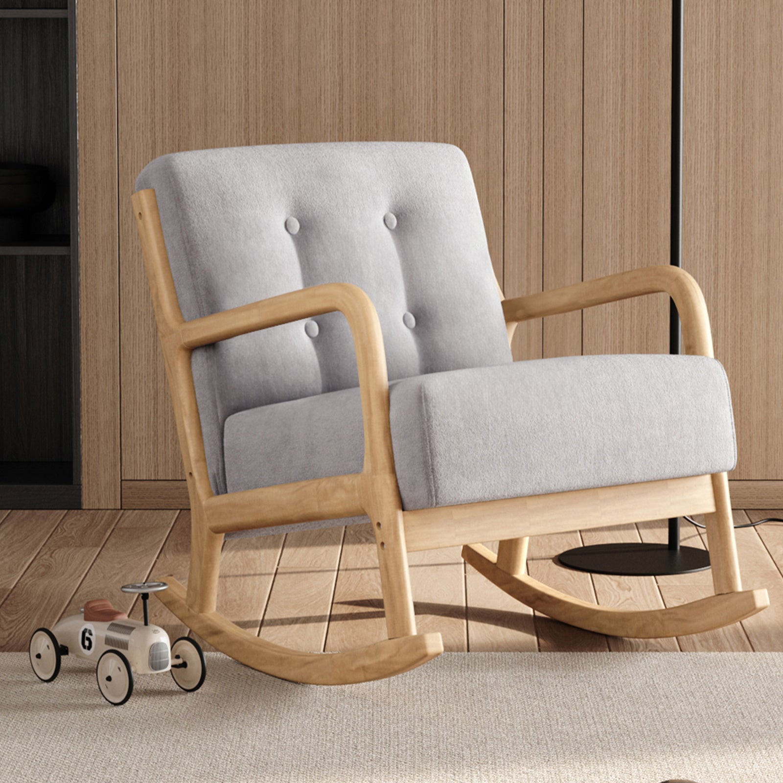 Project fashion 62 sherpa rocking chair