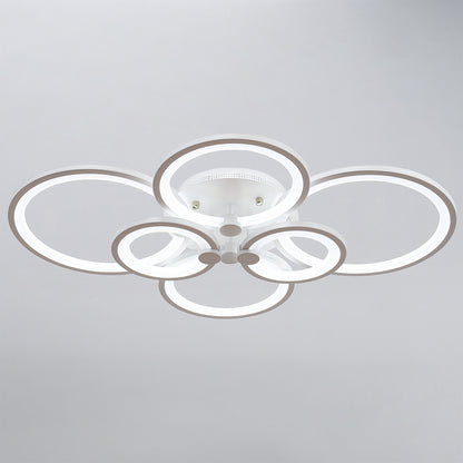 LED Light Ceiling Lights Cool White Chandelier Lamp 6 Head