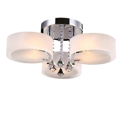 LED Crystal Ceiling Light Chandelier Lamp 3 Head