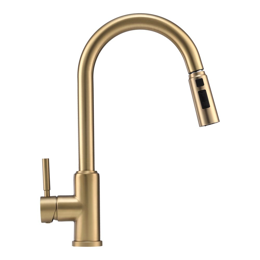 Stainless Steel Single Handle Kitchen Faucet