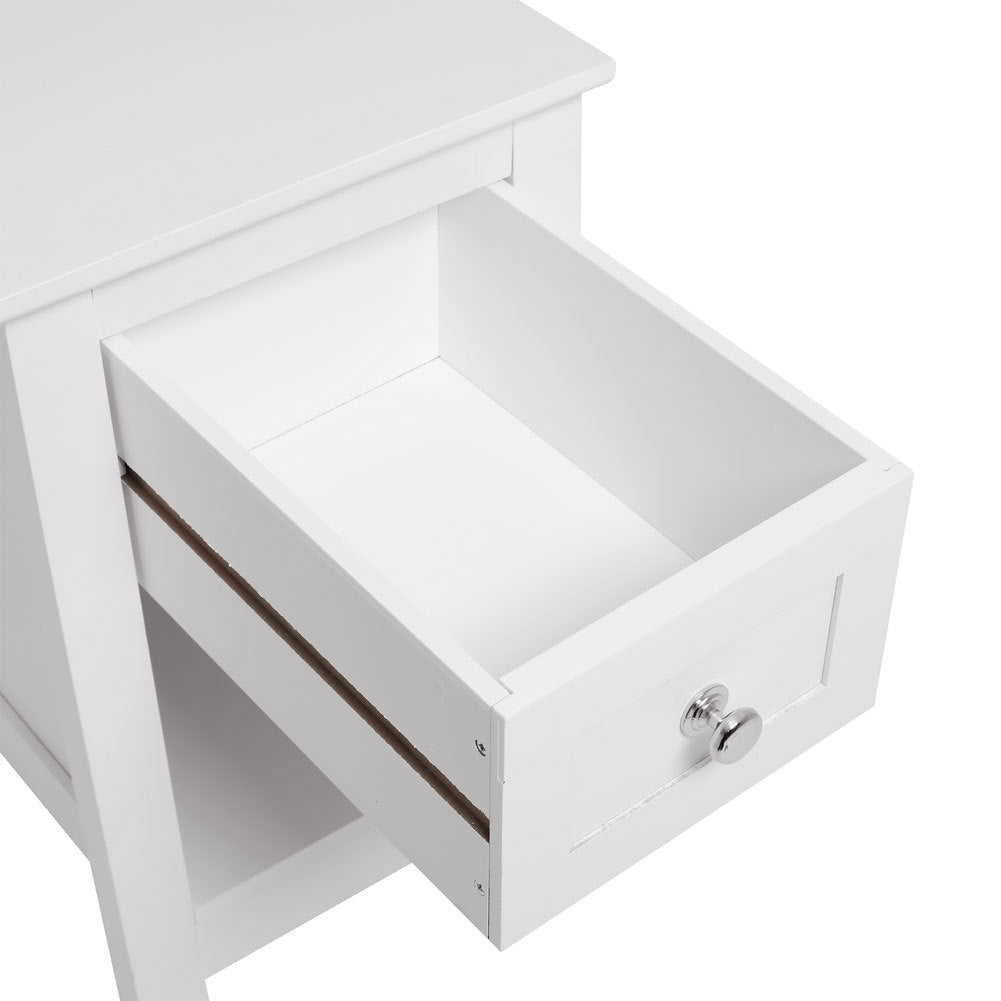 Modern Bedroom Nightstand Bedside Table with Drawer