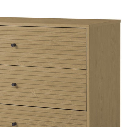 Versatile 4-Drawer Chest with Open Storage Shelf