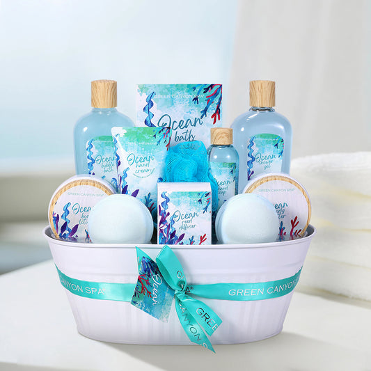 12Pcs Ocean Breeze Luxury Bath Spa Set