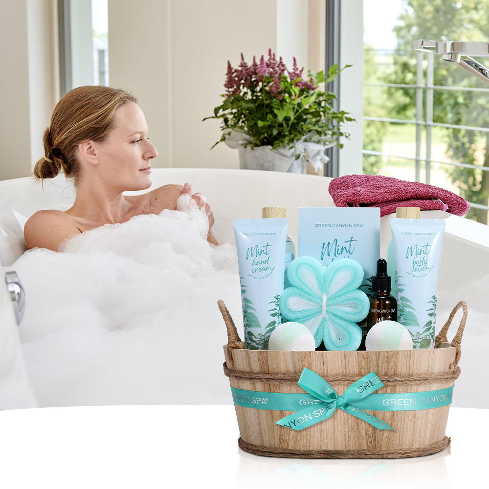 11pcs Mint Scent Bath Spa Gifts Set