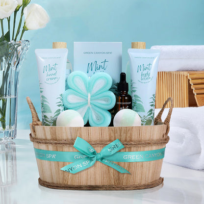 11pcs Mint Scent Bath Spa Gifts Set