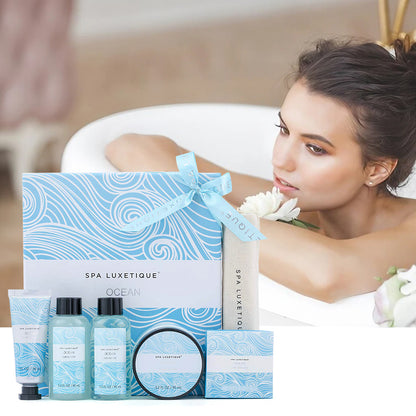 Ocean 6pcs Travel Gift Box with Shower Gel