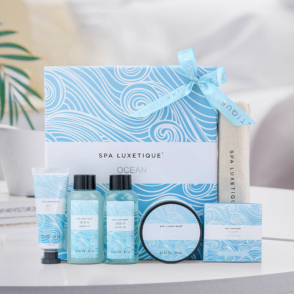 Ocean 6pcs Travel Gift Box with Shower Gel