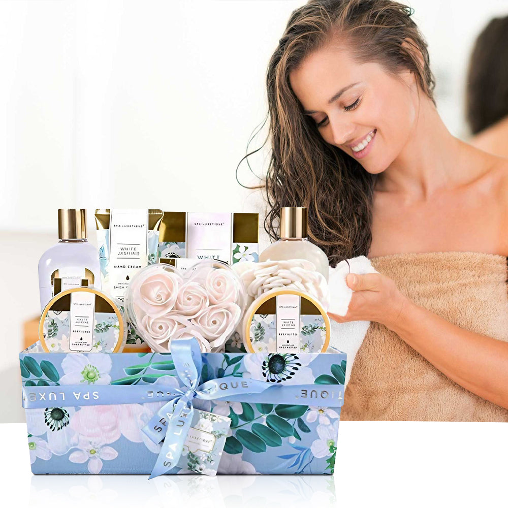 12pcs Jasmine Bath Gift Set Spa Gift Set