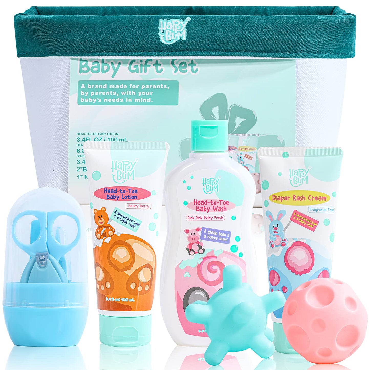 7Pcs Baby Wash Set Newborn Gift,