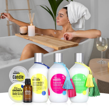 6Pcs Epsom Salt Bubble Bath Kit