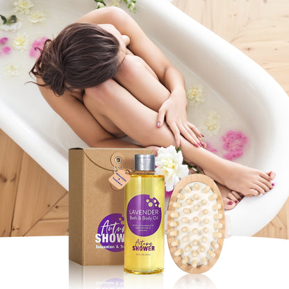 Lavender Bath and Body Shower Oil