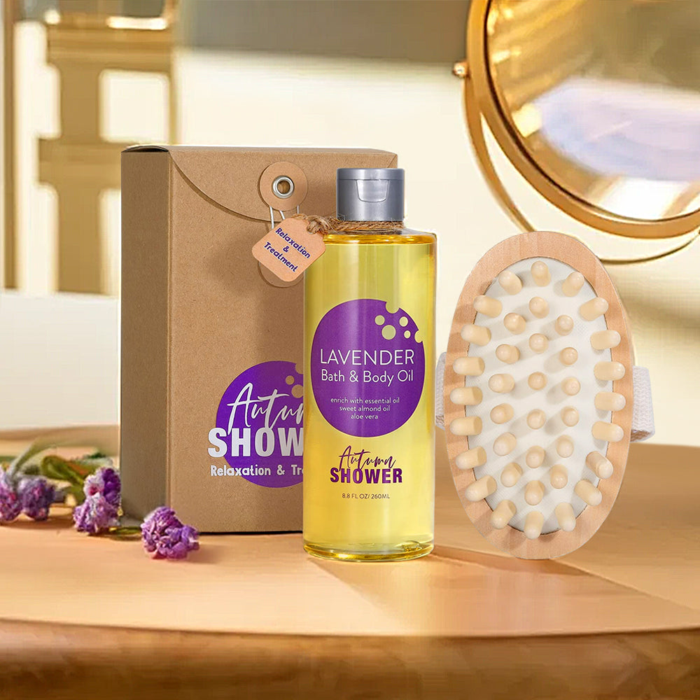 Lavender Bath and Body Shower Oil