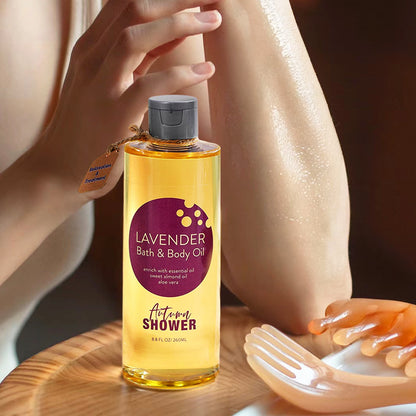 Lavender Bath and Body Shower Oil