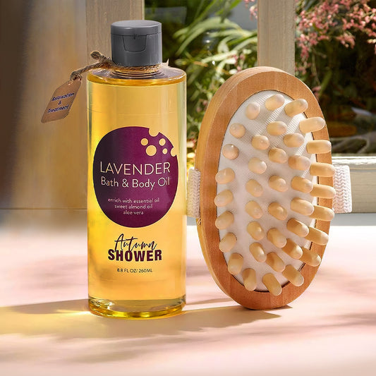 Lavender Bath and Body Shower Oil