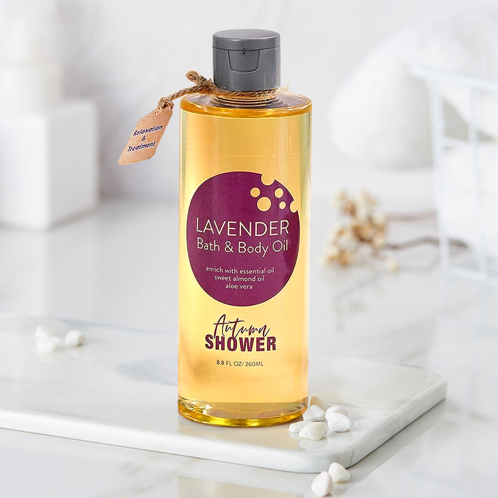 Lavender Bath and Body Shower Oil