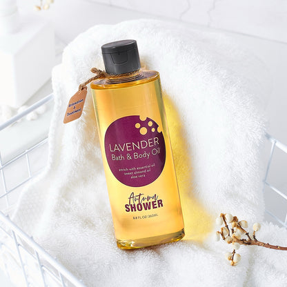 Lavender Bath and Body Shower Oil