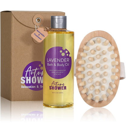 Lavender Bath and Body Shower Oil