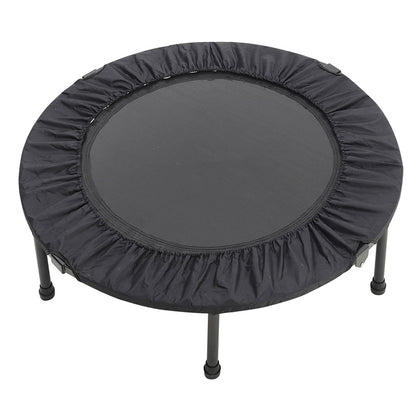 38 Inch Foldable Round Exercise Trampoline Black